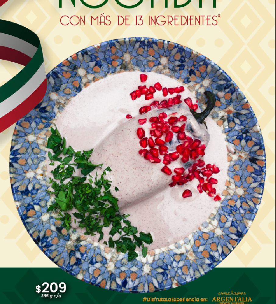 Chile en Nogada en Argentalia 2026 Single image